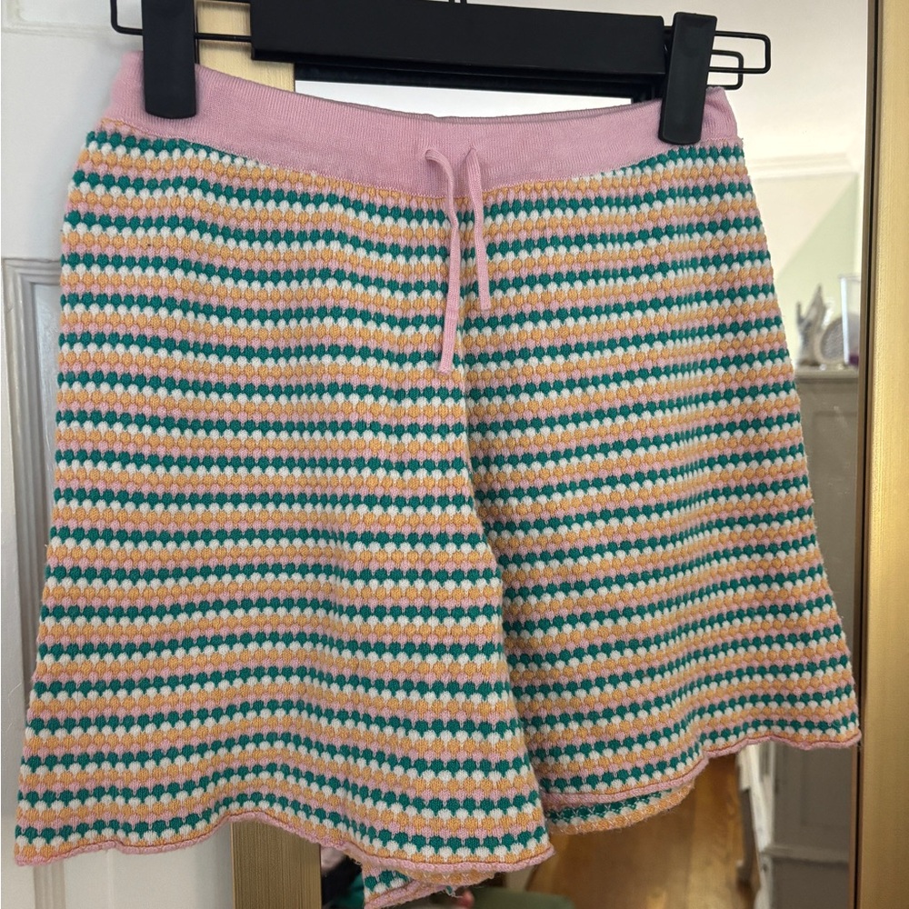 H&M Multicolor Knit Shorts